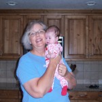 Grandma Latimer and Baby. Grandma Latimer and Baby.